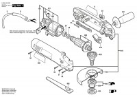 Bosch 0 603 400 003 Pws 600 Angle Grinder 230 V / Eu Spare Parts